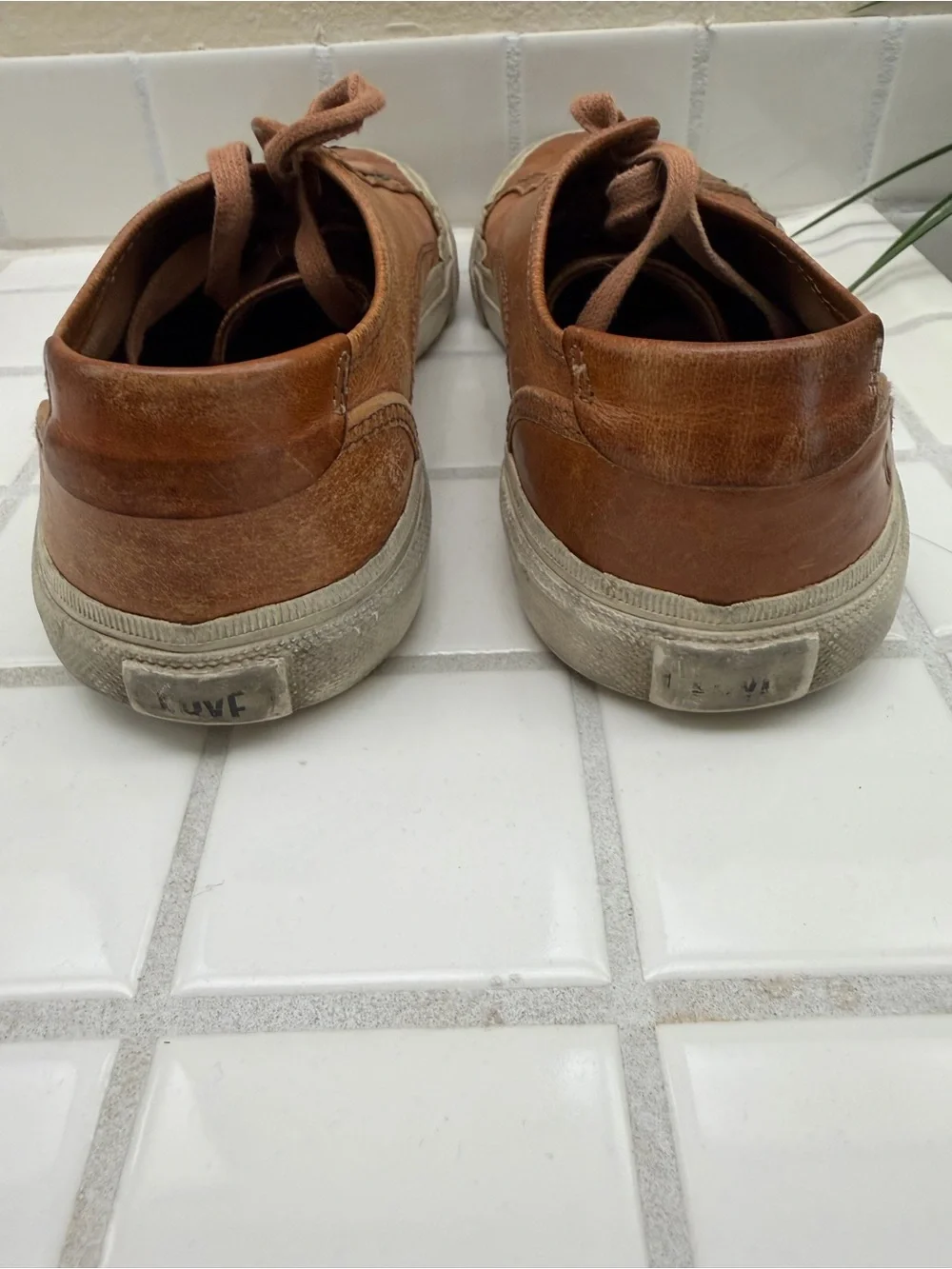 Frye Chambers Low Men’s Brown Leather Sneakers